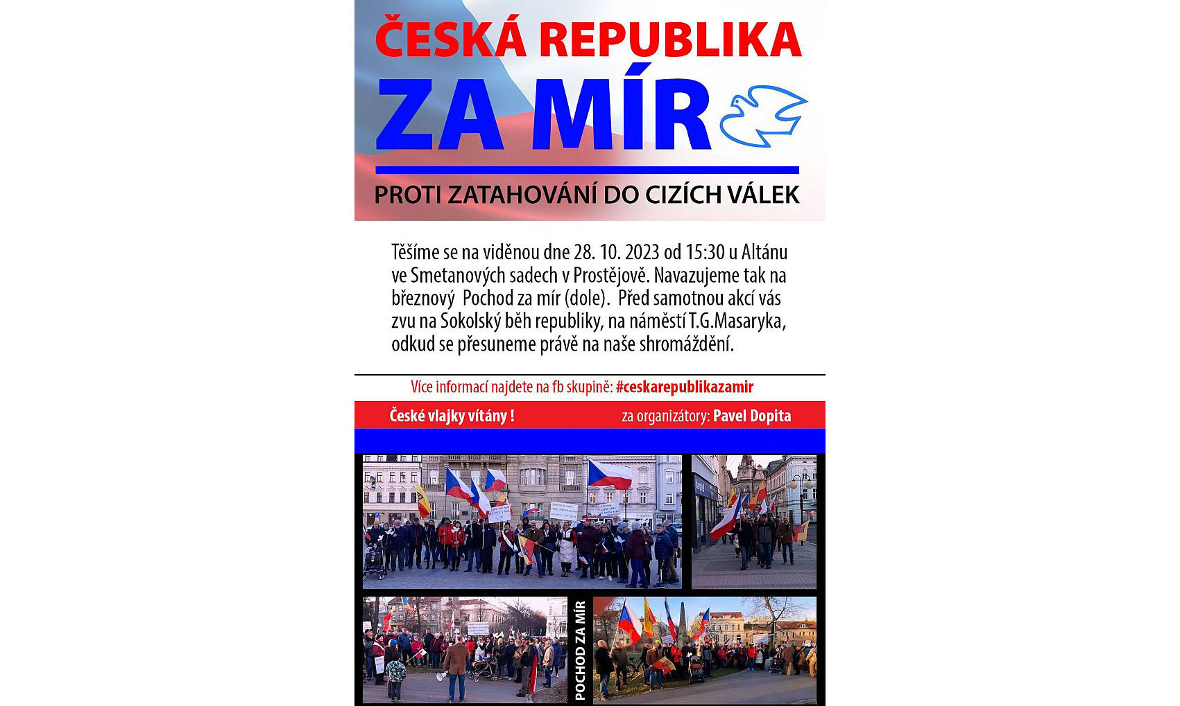 Česká republika za mír - Pochod za mír